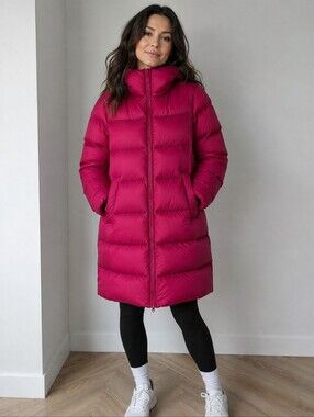 Lululemon Wunder Puff 600-Down-Fill Long Jacket – Pink – Size S
